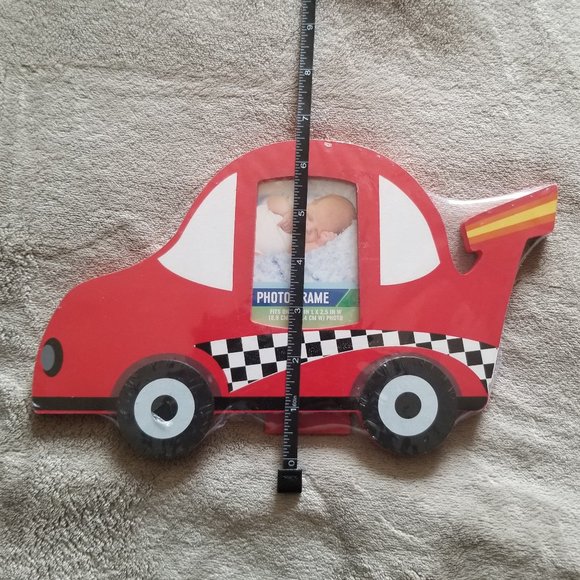 Red Racing Car Wooden Picture Frame - Picture 4 of 5